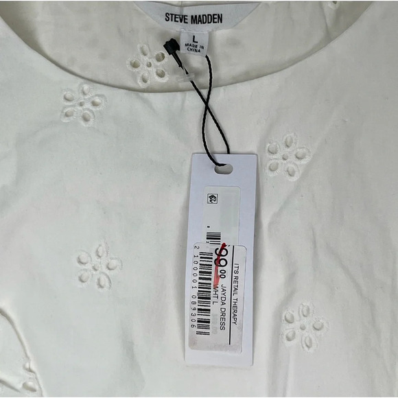 Steve Madden | White Jayda Dress | NWT! - Picture 5 of 7
